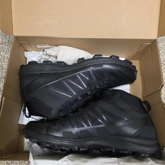 NWB SALOMON 415196 SPEED ASSAULT 2 Men's Tactical Boot Black - Picture 2 of 9